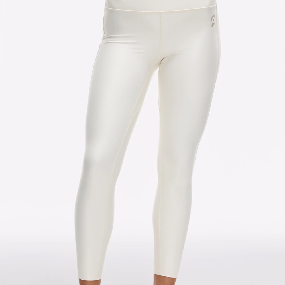 Peloton Cream High-Waist Leggings